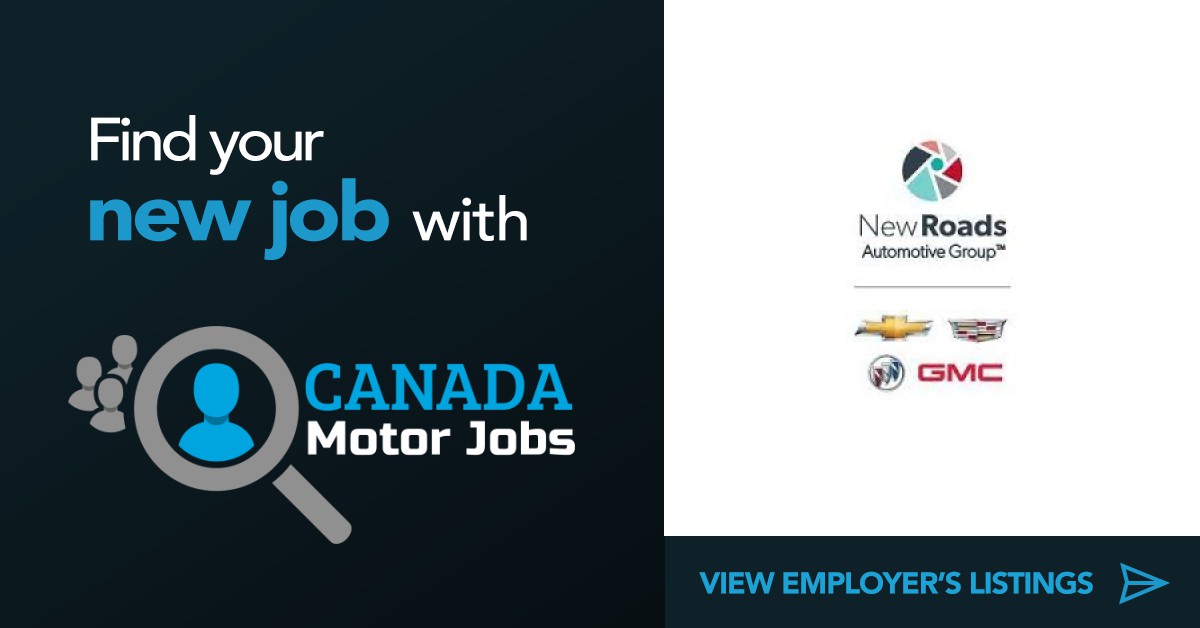 Jobs Newroads Chevrolet Cadillac Buick Gmc Canada Motor Jobs