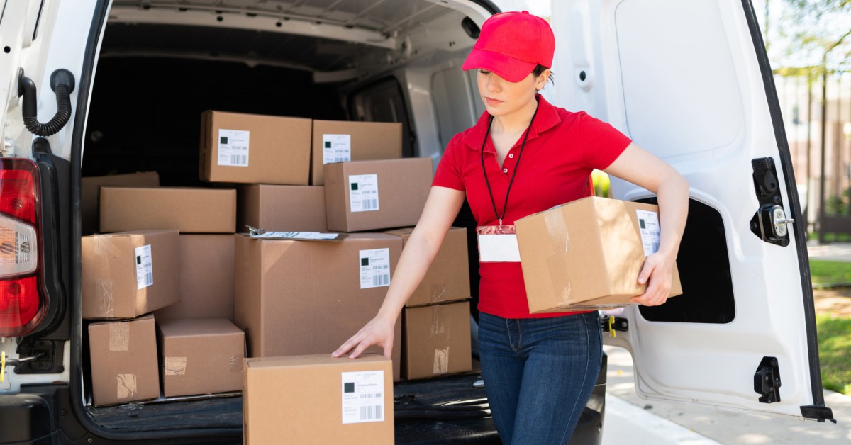 Parts delivery driver